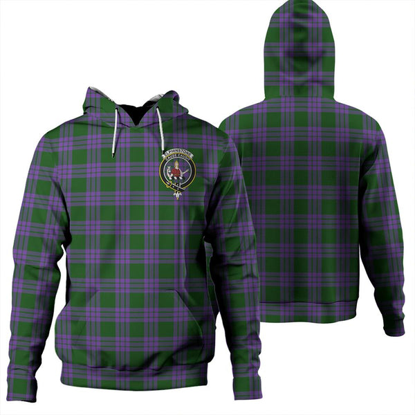 Elphinstone Tartan Classic Crest Hoodie