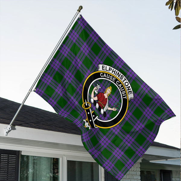 Elphinstone Classic Crest House Flag