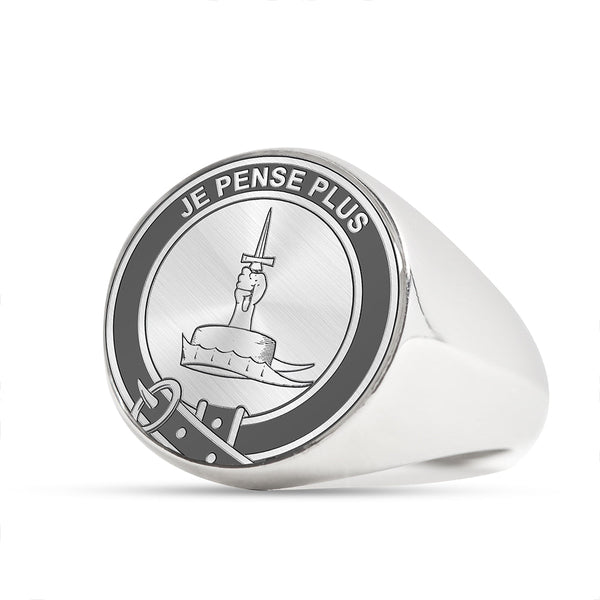 Erskine Clan Badge Engraved Signet Ring