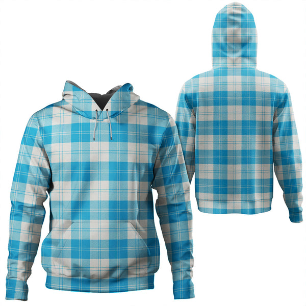 Erskine Blue Tartan Classic Hoodie