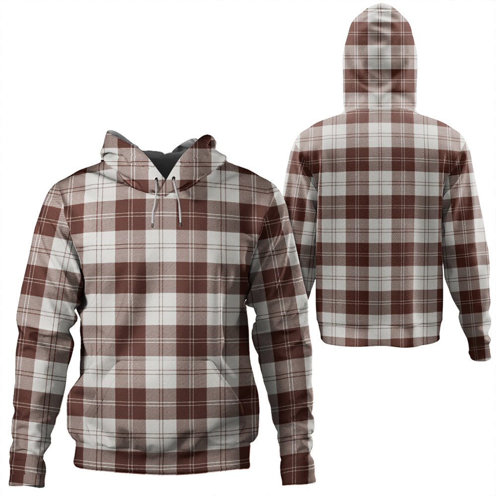 Erskine Burgundy Tartan Classic Hoodie