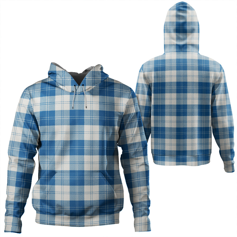 Erskine Dress Dance Blue Ancient Tartan Classic Hoodie