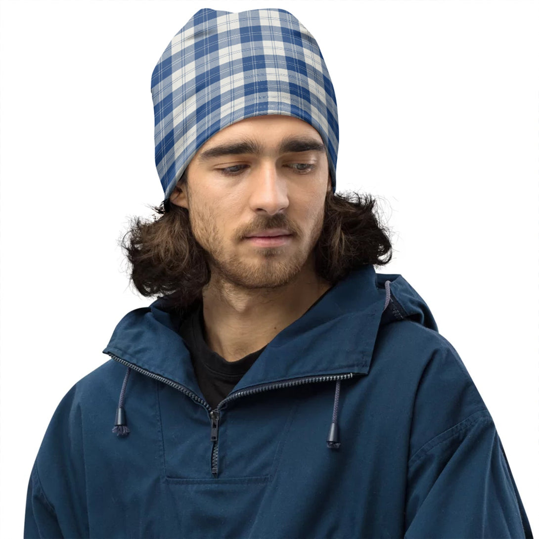 Erskine Dress Dance Blue Modern Tartan Beanie