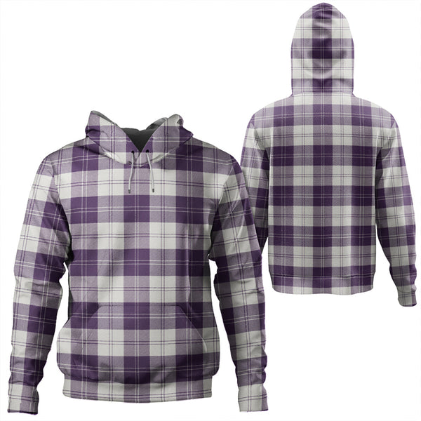 Erskine Dress Dance Blue Weathered Tartan Classic Hoodie