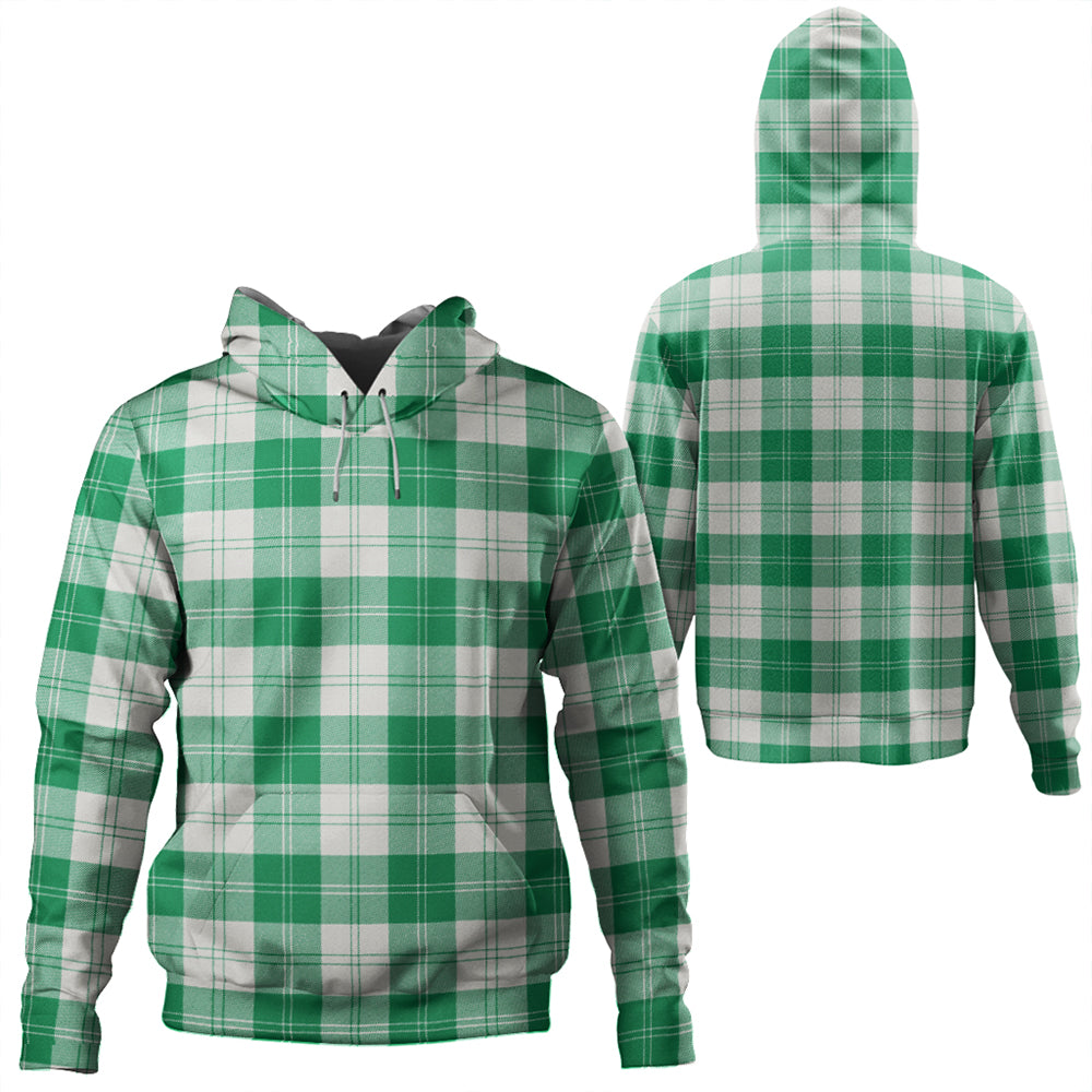 Erskine Green Tartan Classic Hoodie