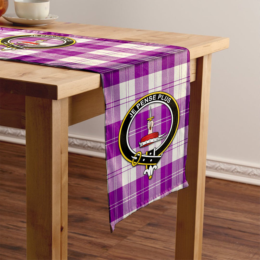 Erskine Red Clan Badge Tartan Table Runner