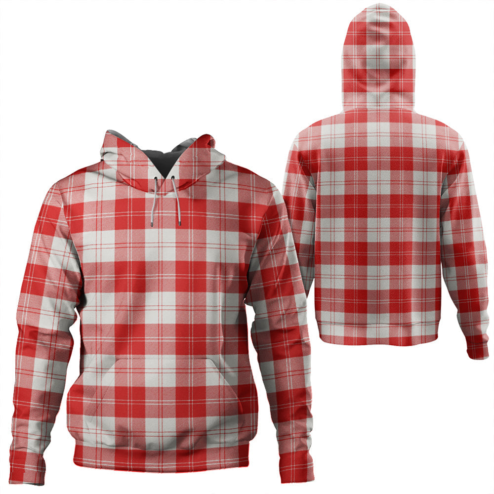 Erskine Red Tartan Classic Hoodie