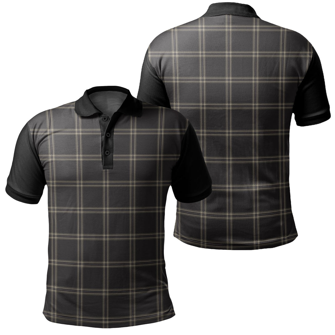 Eternity Tartan Classic Polo Shirt Black Neck 1 Style