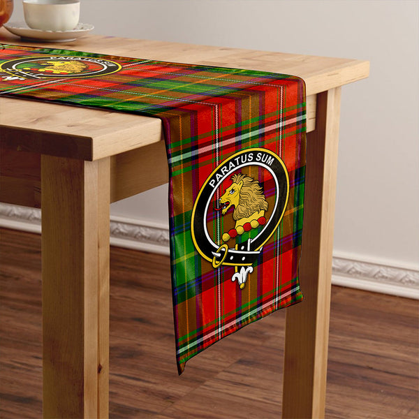 Fairlie Modern Clan Badge Tartan Table Runner