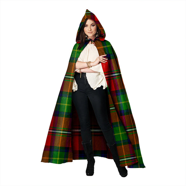 Fairlie Modern Clan Badge Tartan Hooded Cloak