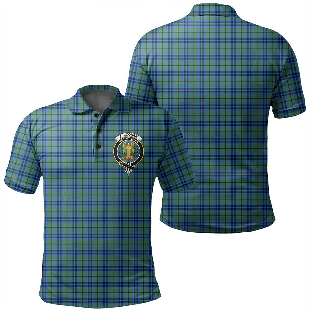 Falconer Tartan Classic Crest Polo Shirt