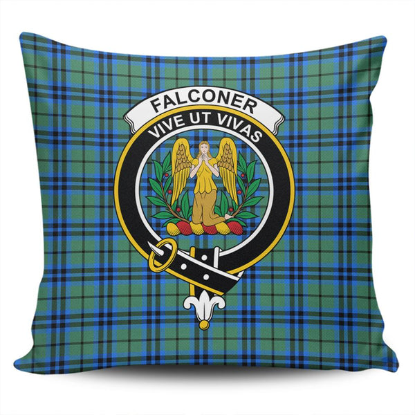 Falconer Tartan Classic Crest Pillow Cover