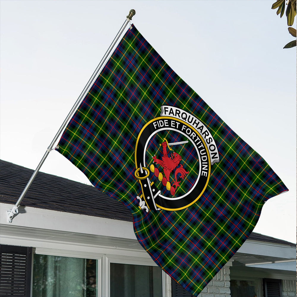 Farquharson Modern Classic Crest House Flag