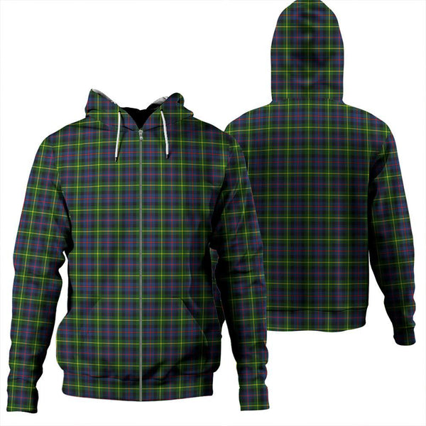 Farquharson Modern Tartan Classic Zipper Hoodie