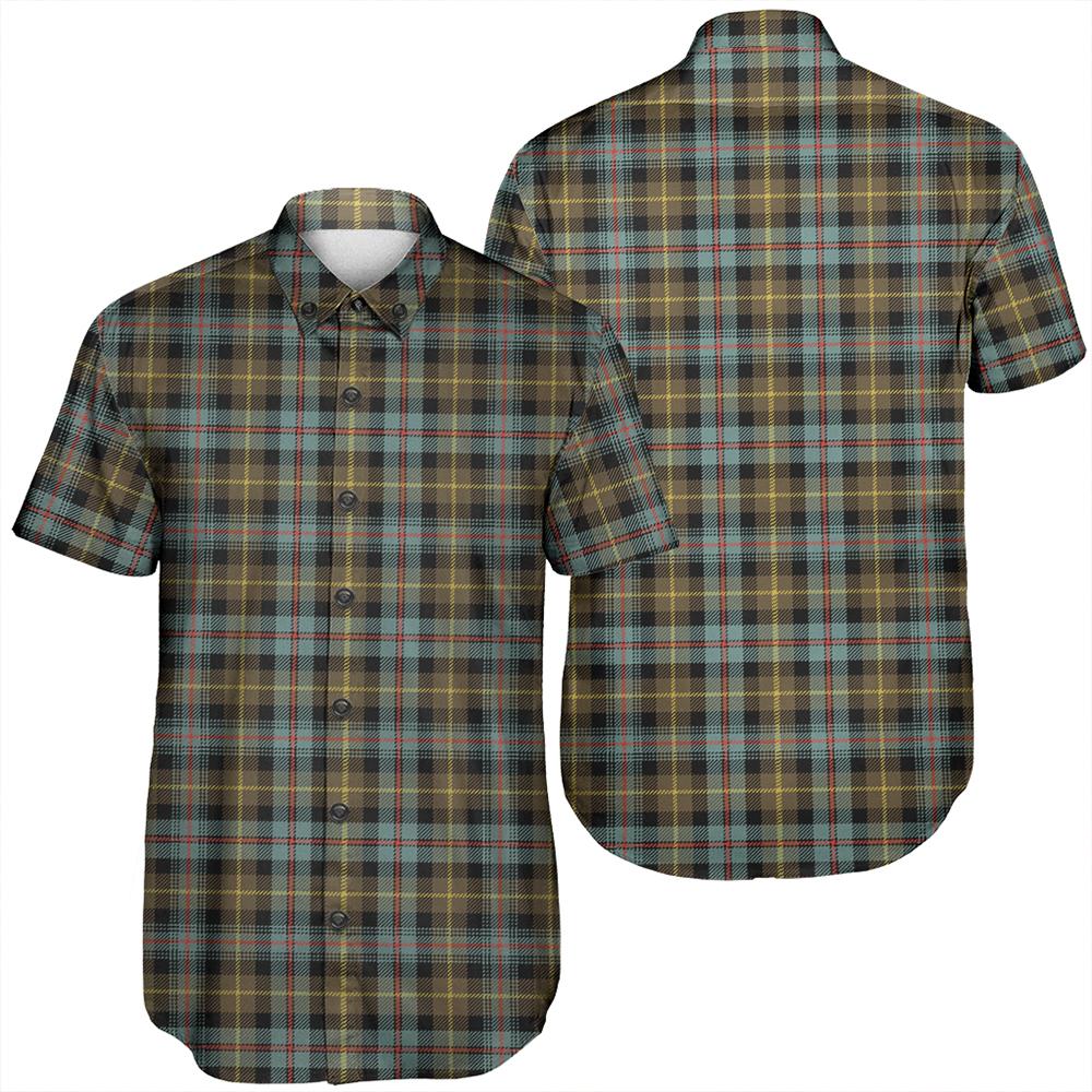 Farquharson Weathered Tartan Classic Short Sleeve Shirt