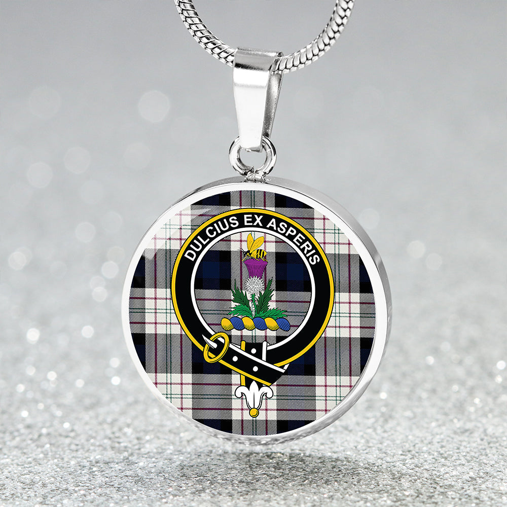 Ferguson Dress Clan Badge Tartan Classic Circle Necklace