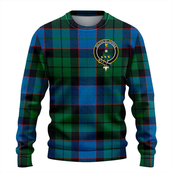 Ferguson of Balquhidder Ancient Clan Badge Tartan Knitted Sweater