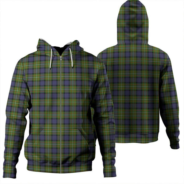 Fergusson Modern Tartan Classic Zipper Hoodie