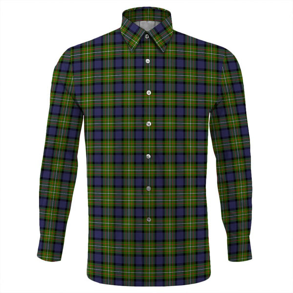 Fergusson Modern Tartan Classic Long Sleeve Button Shirt