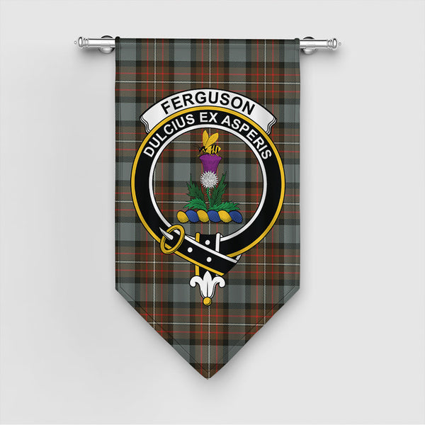 Fergusson Weathered Tartan Classic Crest Gonfalon