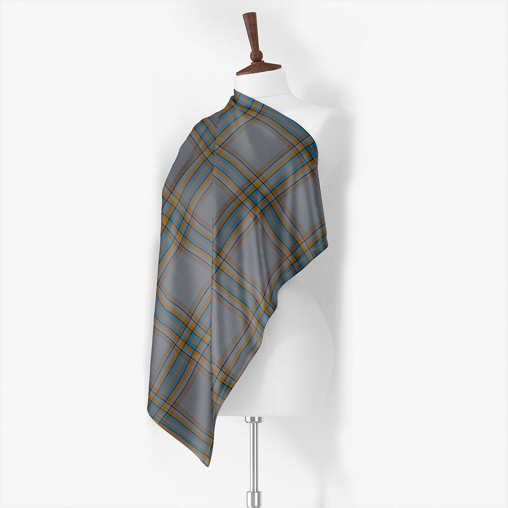 Ferguson of Balquhidder Ancient Tartan Classic Silk Habotai Square Scarf