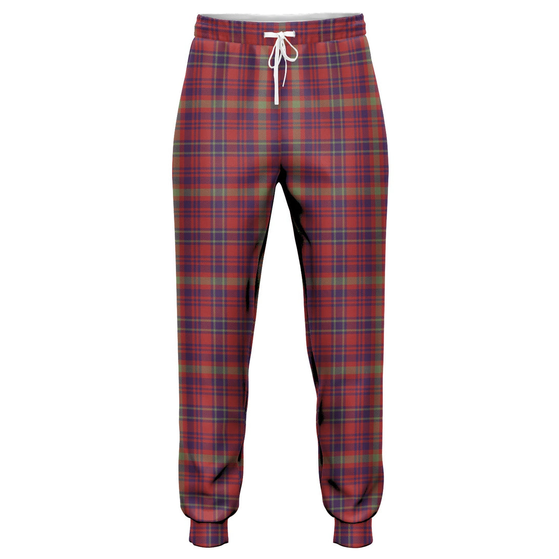 Fiddes Kelvingrove Artifact Weathered Tartan Jogger Pants