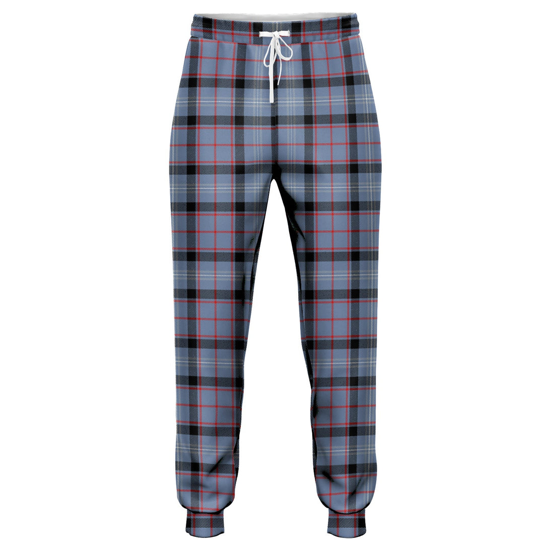 Fitzgerald Blue Modern Tartan Jogger Pants