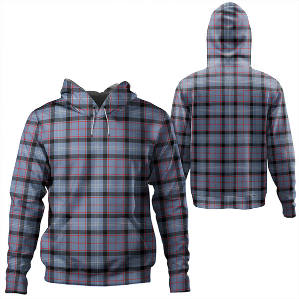 Fitzgerald Blue Modern Tartan Classic Hoodie