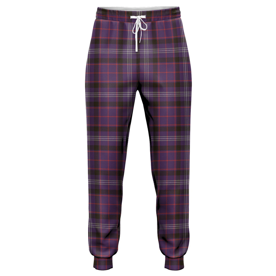 Fitzgerald Blue Weathered Tartan Jogger Pants