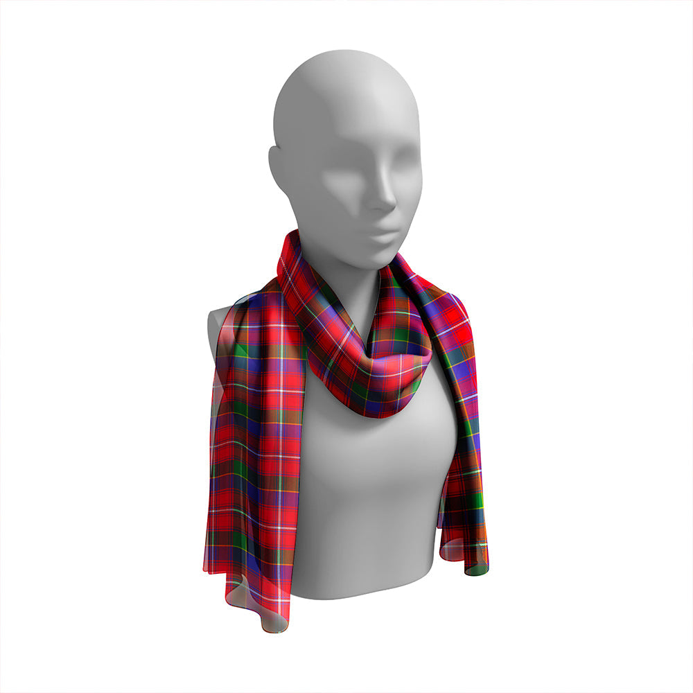 Fitzgerald Dress Modern Tartan Classic Silk Habotai Long Scarf