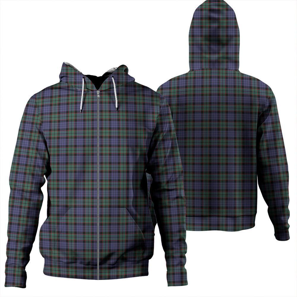 Fletcher Modern Tartan Classic Zipper Hoodie