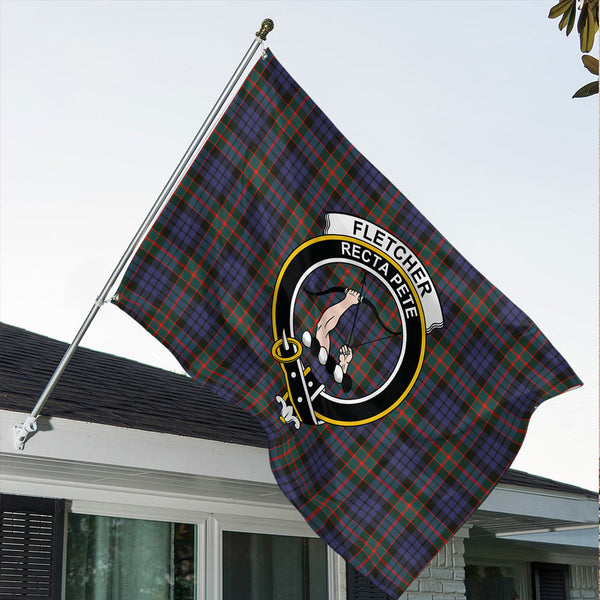 Fletcher of Dunans Classic Crest House Flag