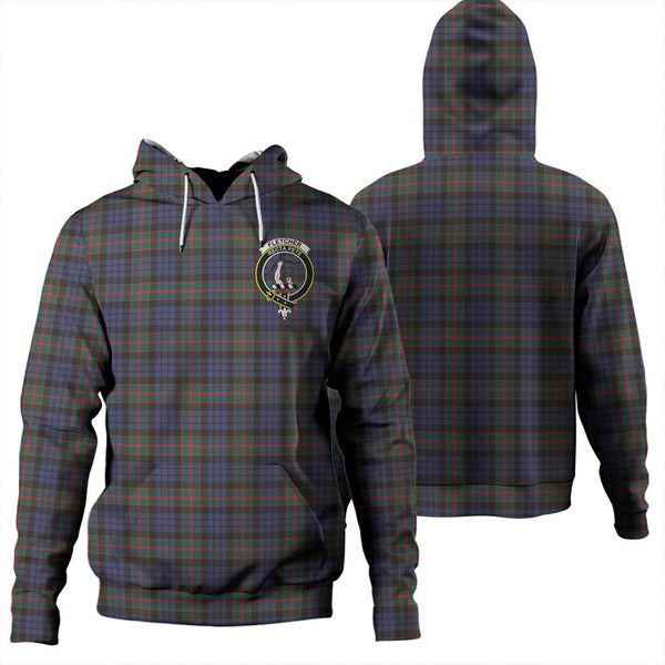 Fletcher of Dunans Tartan Classic Crest Hoodie