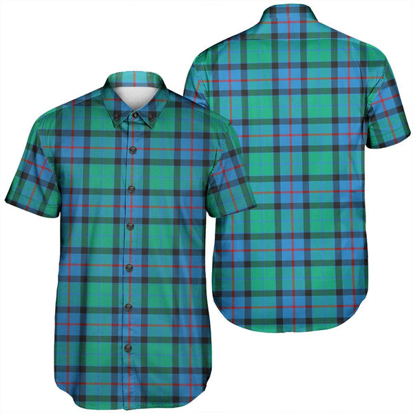 Flower Of Scotland Tartan Classic Short Sleeve Shirt