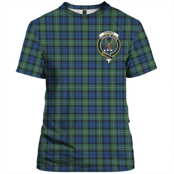 Forbes Ancient Tartan Classic Crest T-Shirt