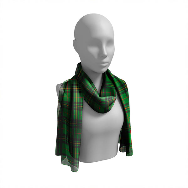 Forbes 1842 Ancient Tartan Classic Silk Habotai Long Scarf