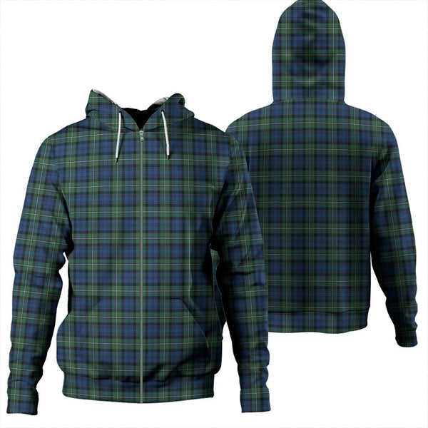 Forbes Ancient Tartan Classic Zipper Hoodie