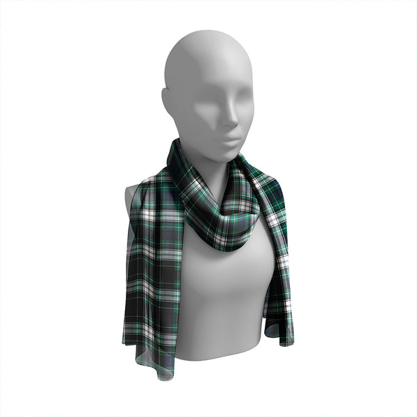 Forbes Dress Modern Tartan Classic Silk Habotai Long Scarf