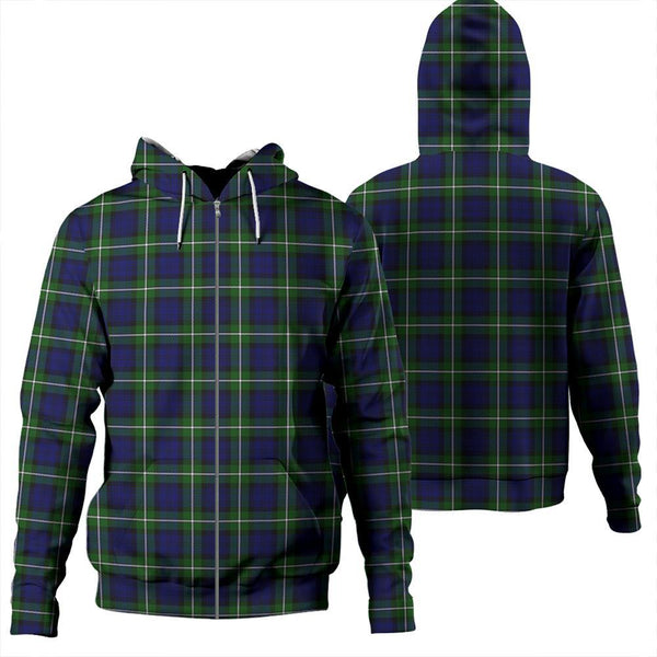 Forbes Modern Tartan Classic Zipper Hoodie