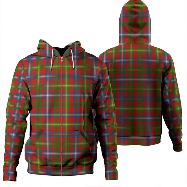 Forrester Tartan Classic Zipper Hoodie