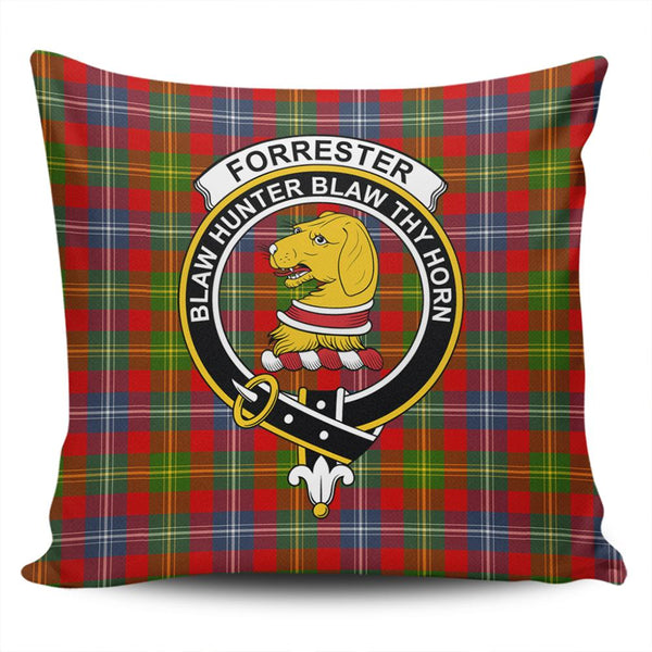 Forrester Tartan Classic Crest Pillow Cover