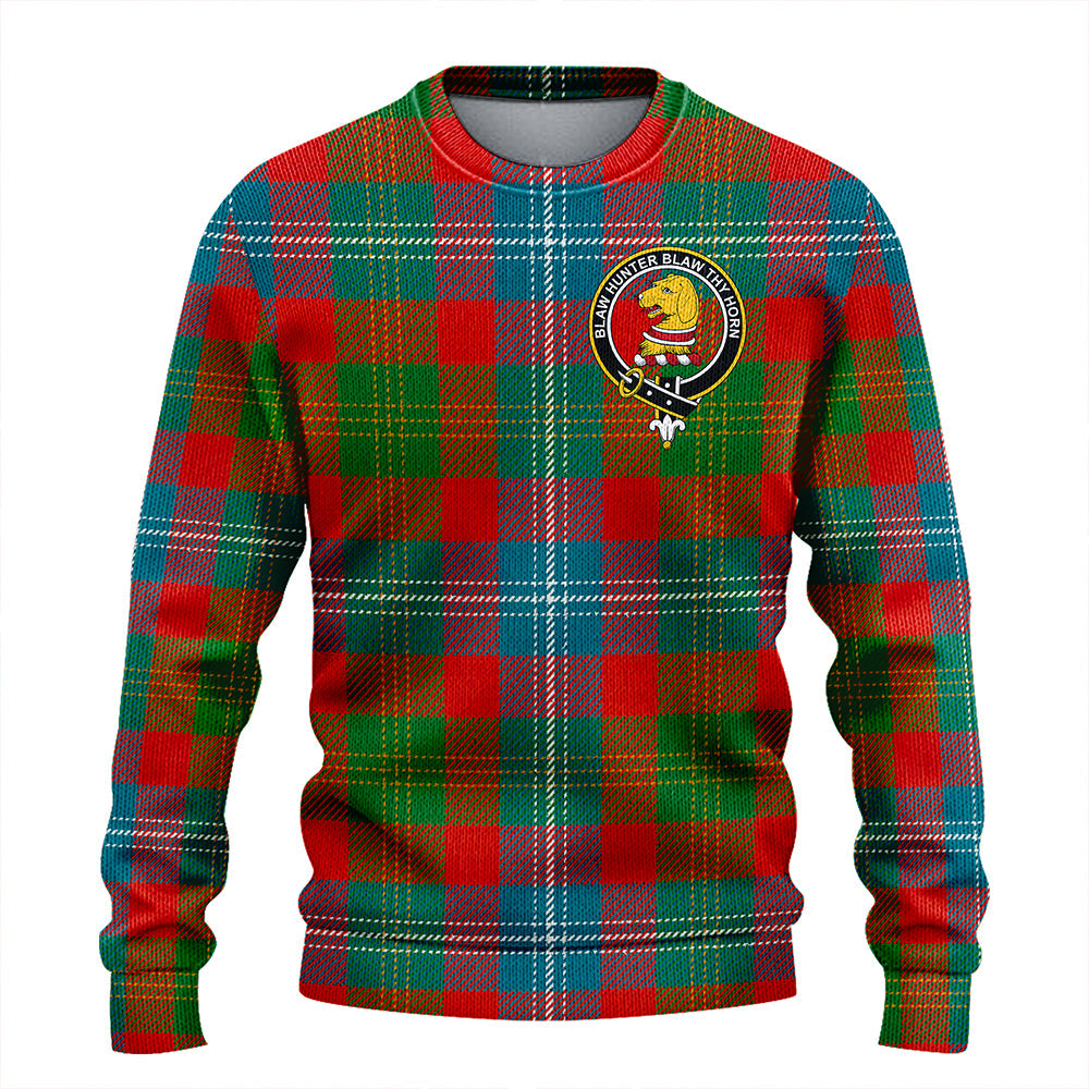 Forrester Ancient Clan Badge Tartan Knitted Sweater