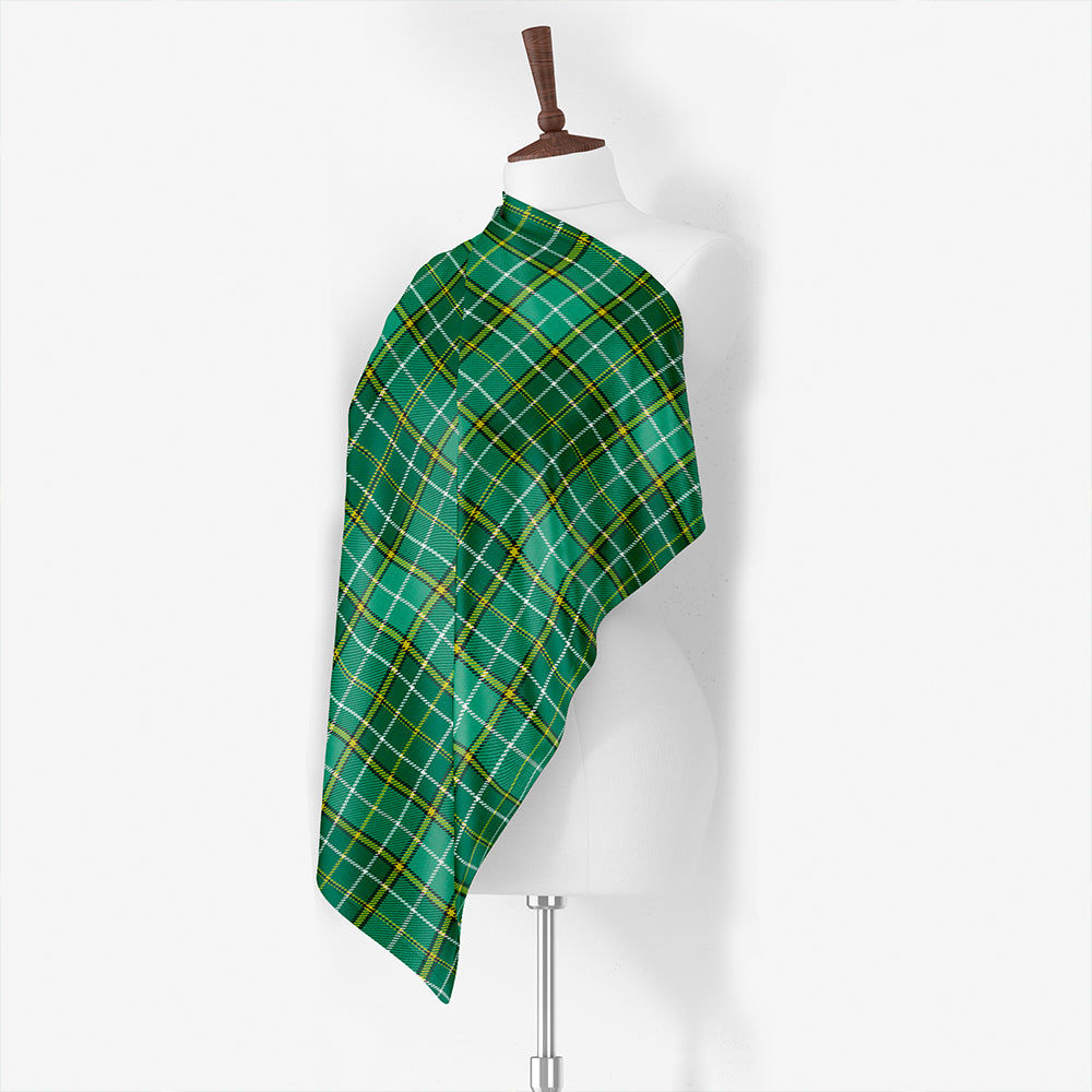 Forbes Old Weathered Tartan Classic Silk Habotai Square Scarf