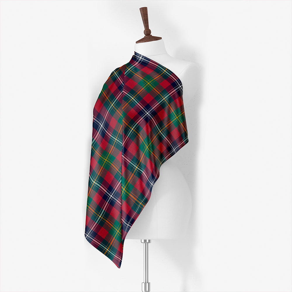 Forrester Ancient Tartan Classic Silk Habotai Square Scarf