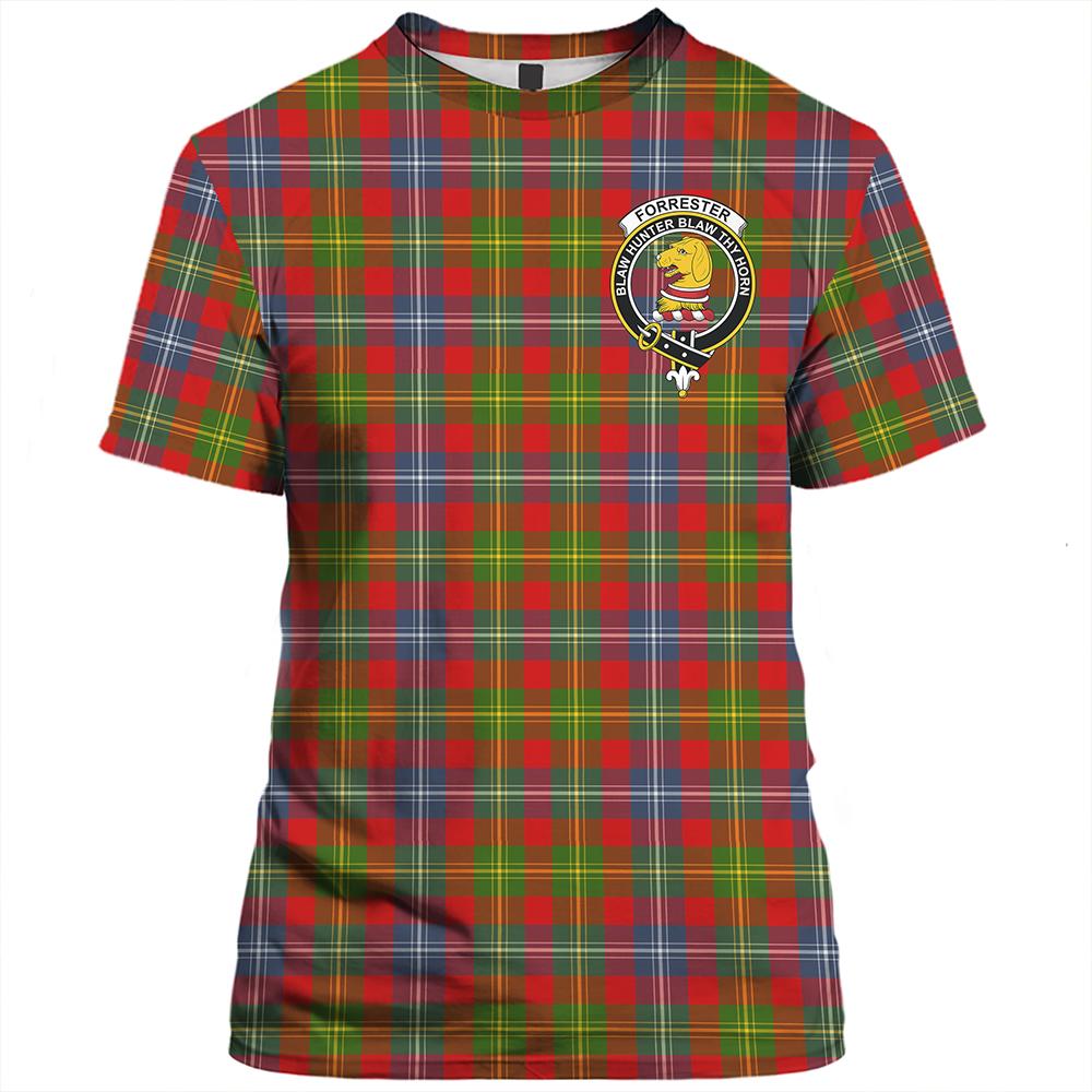 Forrester Tartan Classic Crest T-Shirt