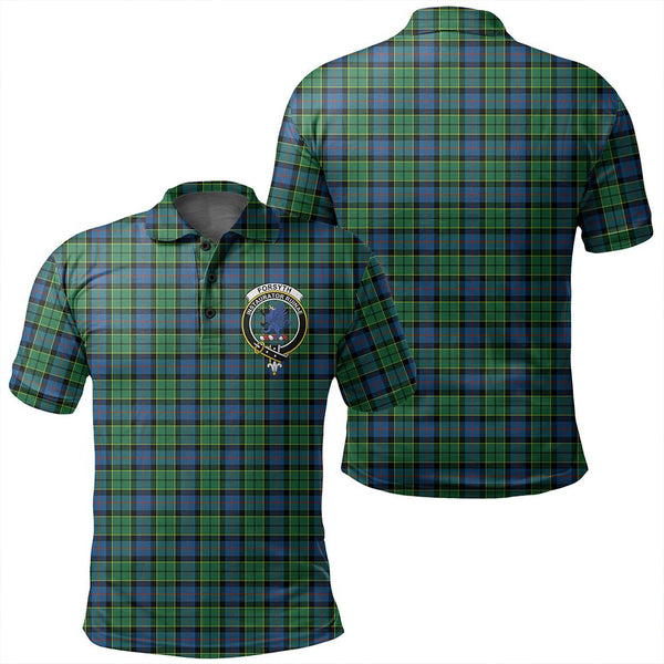 Forsyth Ancient Tartan Classic Crest Polo Shirt