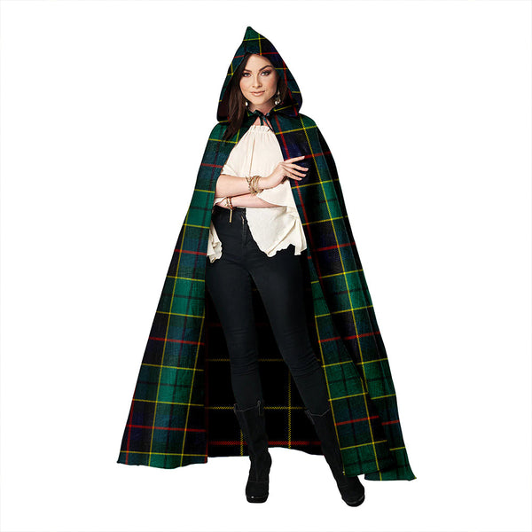 Forsyth Modern Clan Badge Tartan Hooded Cloak