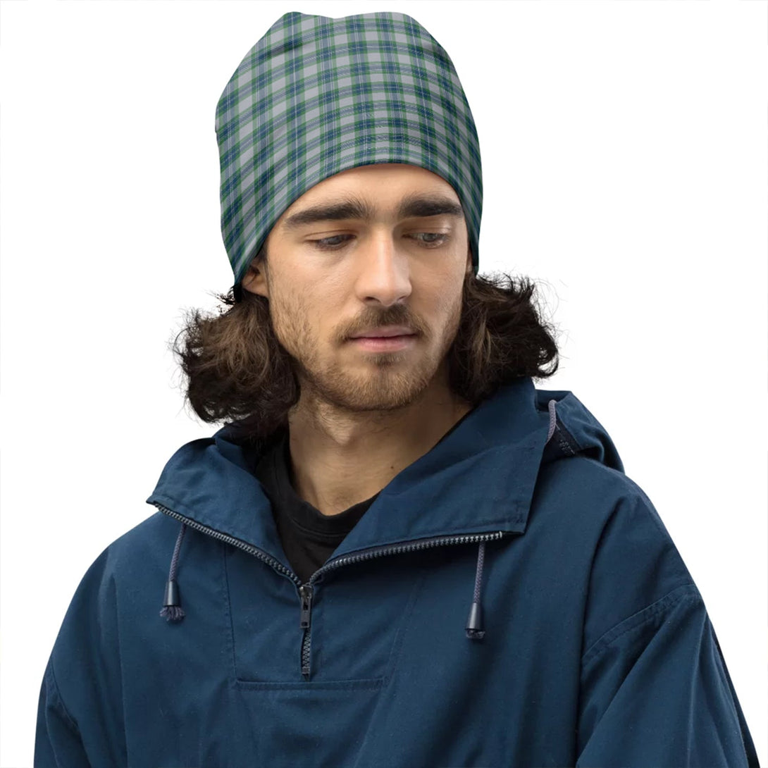 Fraser Arisaid Green Clan Badge Tartan Beanie