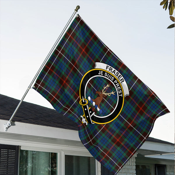 Fraser Hunting Ancient Classic Crest House Flag