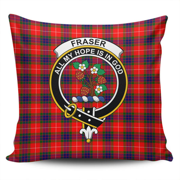 Fraser Modern Tartan Classic Crest Pillow Cover